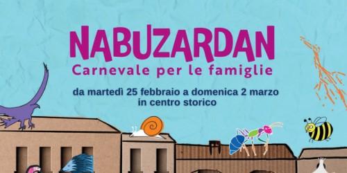 Nabuzardan il Carnevale delle famiglie in centro storico