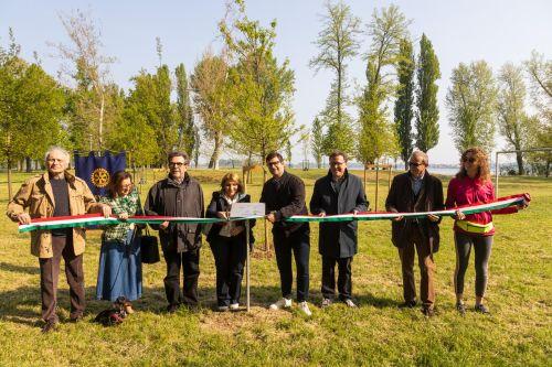 Piantumate ed inaugurate tre querce al Parco di Belfiore 